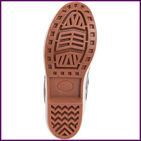 Waterproof Leather Lace-Up Boots Slip-Resistant Arch Support Mid-Calf